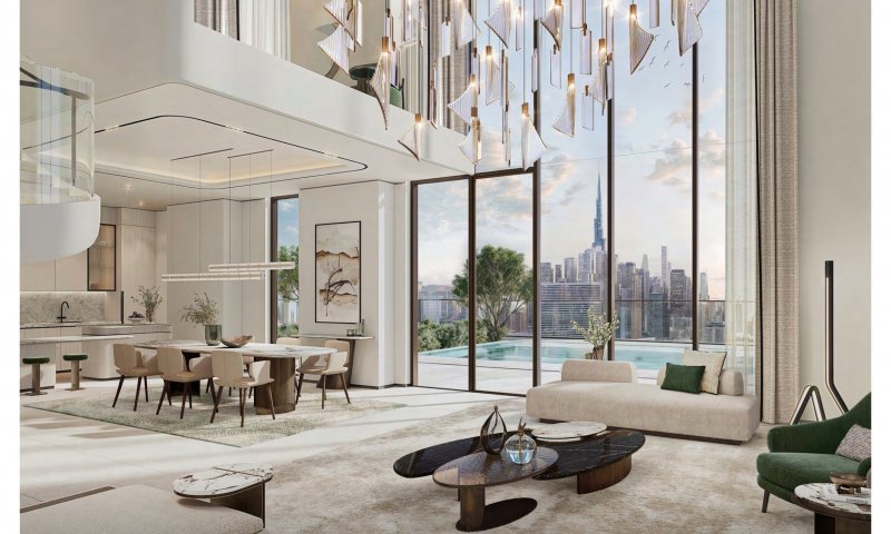 Dubai, Design District – Exclusive Sky Villas for Sale