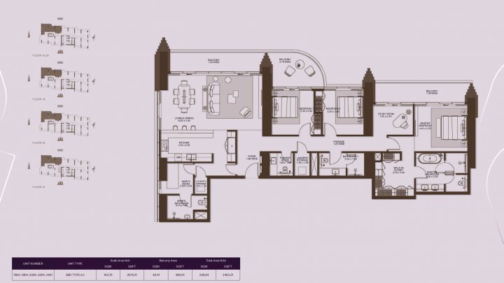 Dubaï, Design District – Résidences en bord de mer exclusives à vendre