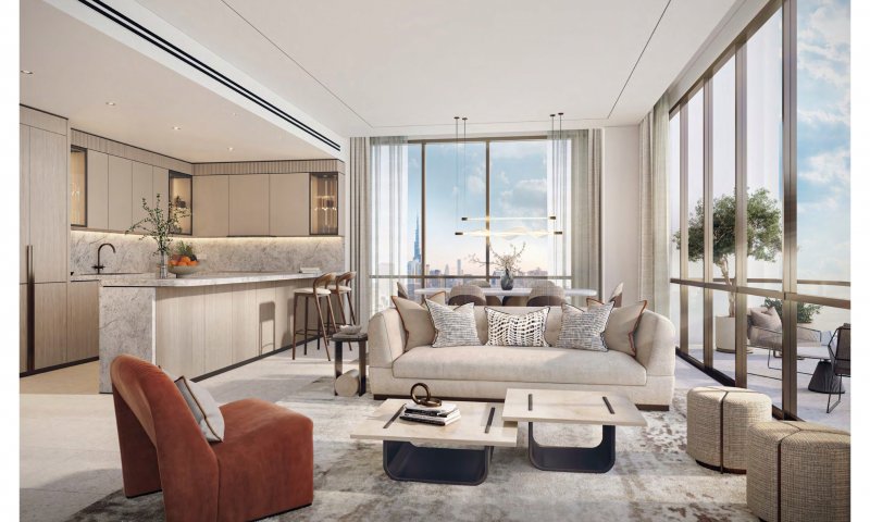 Dubaï, Design District – Résidences en bord de mer exclusives à vendre