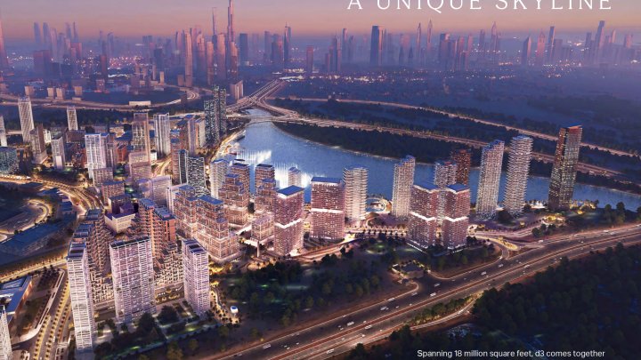 Dubai, Design District – Ekskluzivni stambeni objekti uz obalu na prodaju