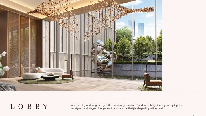 2BR B1 Dubái, Emirates Towers – Residencias de servicio ultra lujosas