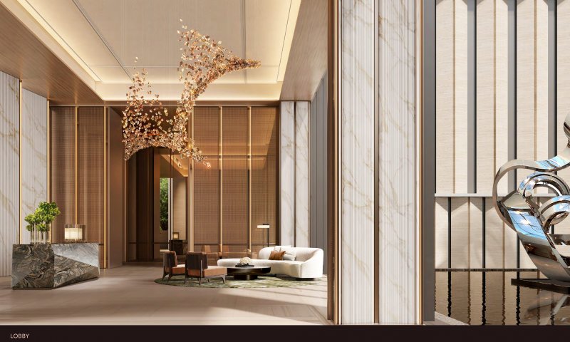 2BR B1 Dubái, Emirates Towers – Residencias de servicio ultra lujosas