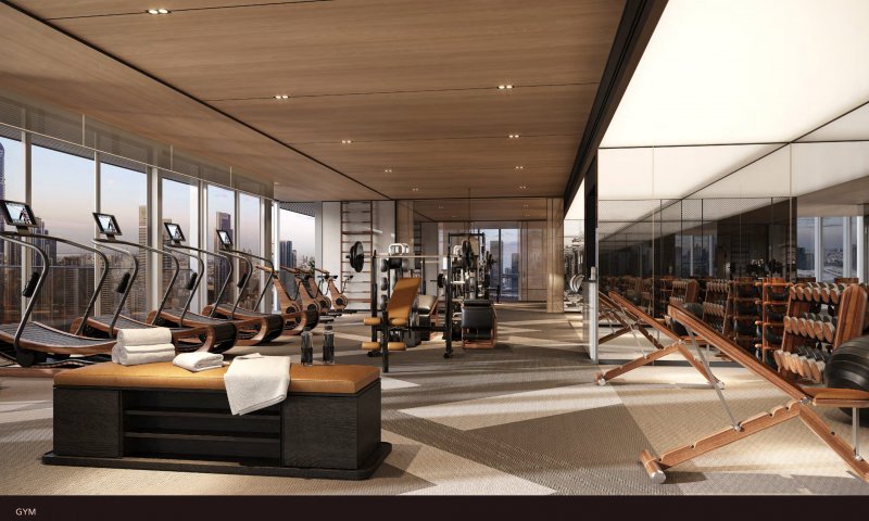 3 BR C2 (M) Dubái, Emirates Towers – Residencias de servicio ultra lujosas