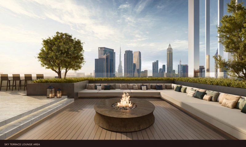 3 BR C2.1 Dubái, Emirates Towers – Residencias de servicio ultra lujosas