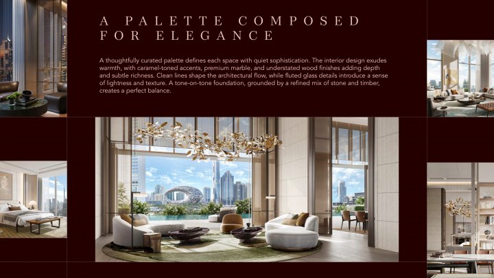 3 BR C2 Dubái, Emirates Towers – Residencias de servicio ultra lujosas