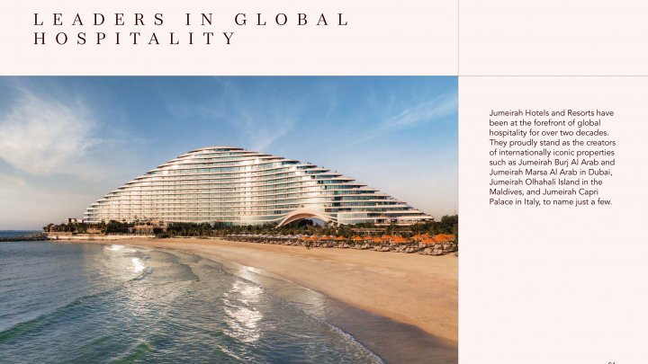 3 BR C1A Dubái, Emirates Towers – Residencias de servicio ultra lujosas