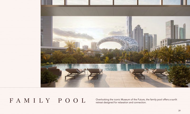 3 BR C1A Dubái, Emirates Towers – Residencias de servicio ultra lujosas