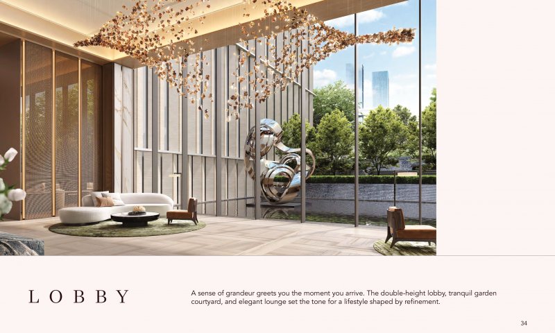 3 BR C1.1 Dubái, Emirates Towers – Residencias de servicio ultra lujosas