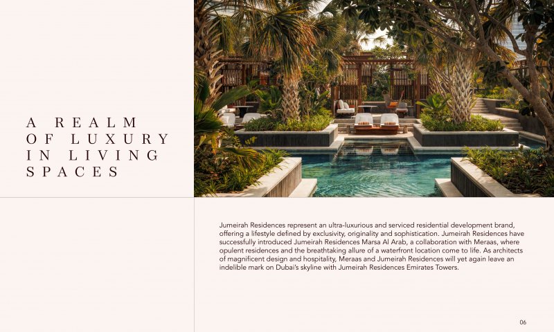 2 BR B3A-N1 Dubái, Emirates Towers – Residencias de servicio ultra lujosas