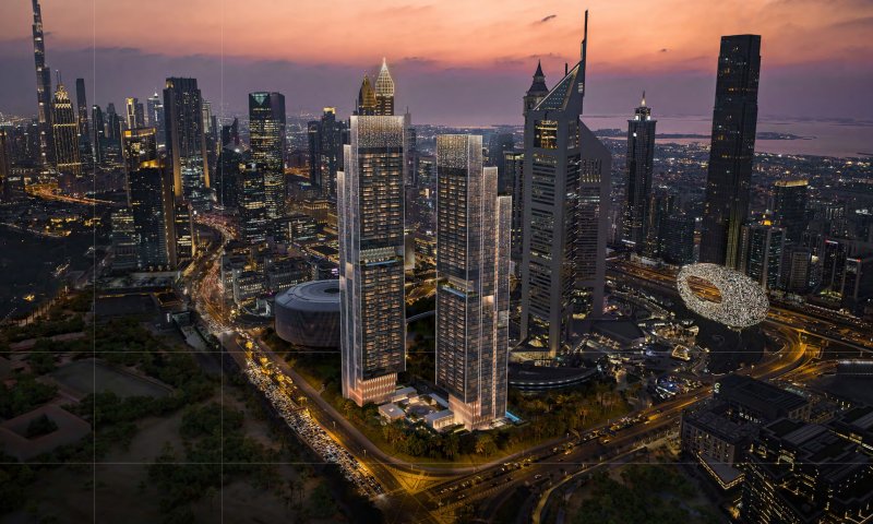 2 BR B3 Dubai, Emirates Towers – Ultra luksuzne rezidencije s uslugama