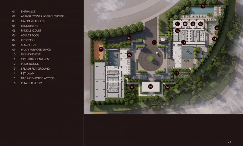 2 BR B1-N1 (M) Dubai, Emirates Towers – Residenze di lusso con servizi di altissimo livello