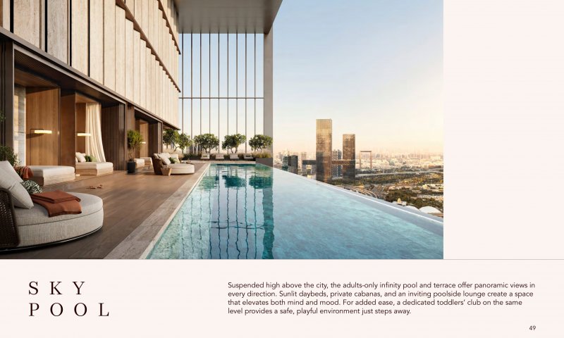 2 BR B1 (M) Dubai, Emirates Towers – Ultra-Luxuriöse Serviced Residenzen