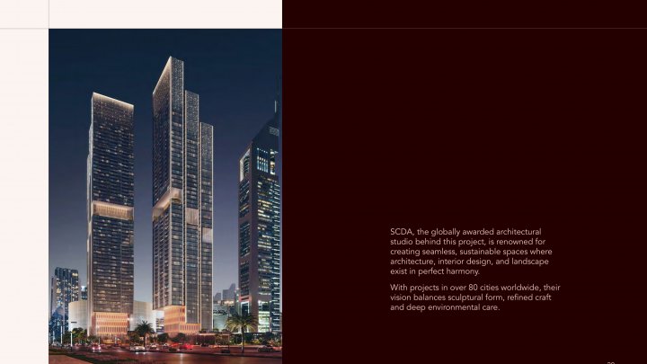 1BR A2 (M)Dubai, Emirates Towers – Ultra-Luxury Serviced Residences