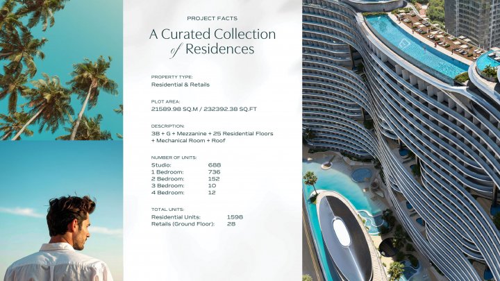 1BR T3 Exquisite Residences with Flowing Design