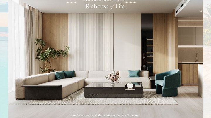 2BR T1 Residencias exquisitas con un diseño fluido