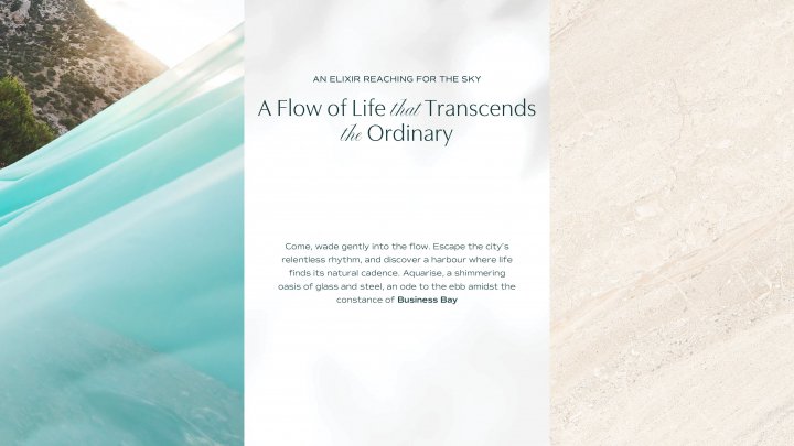 1BR T8 Résidences exquisitement conçues avec un design fluide