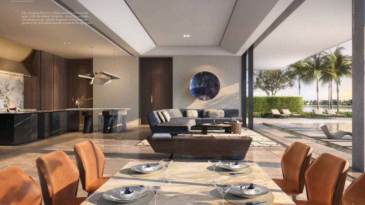 Dubai Palm Jebel Ali Villa exclusive en bord de mer à vendre