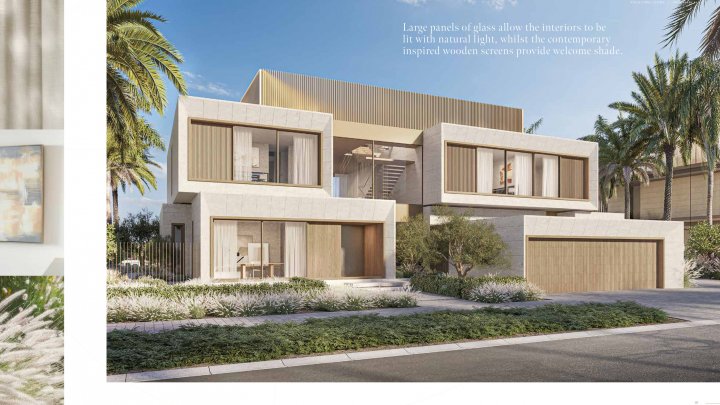 Lussuose ville fronte mare Coral in vendita a Dubai Palm Jebel Ali