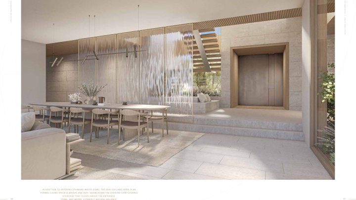 Lussuose ville fronte mare Coral in vendita a Dubai Palm Jebel Ali