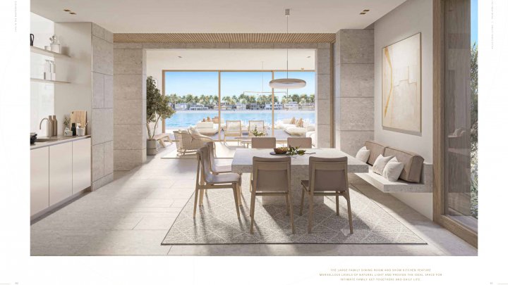 Lussuose ville fronte mare Coral in vendita a Dubai Palm Jebel Ali