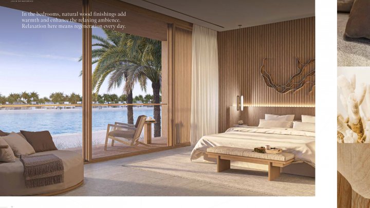 Lussuose ville fronte mare Coral in vendita a Dubai Palm Jebel Ali