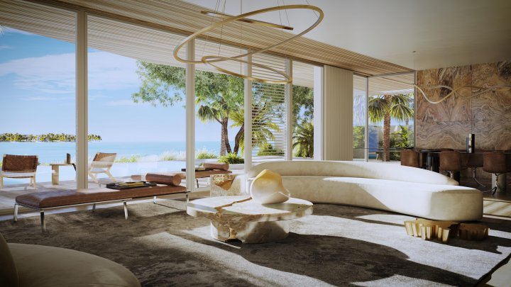 Dubai Palm Jebel Ali Exclusivas Villas Coral Residencias Frente al Mar