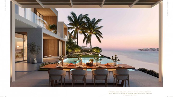 Dubai Palm Jebel Ali Exclusivas Villas Coral Residencias Frente al Mar