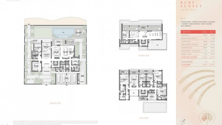 Dubai Palm Jebel Ali Exclusivas Villas Coral Residencias Frente al Mar