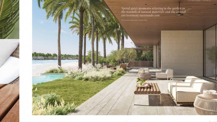 Dubaï Palm Jebel Ali Villas exclusives en bord de plage
