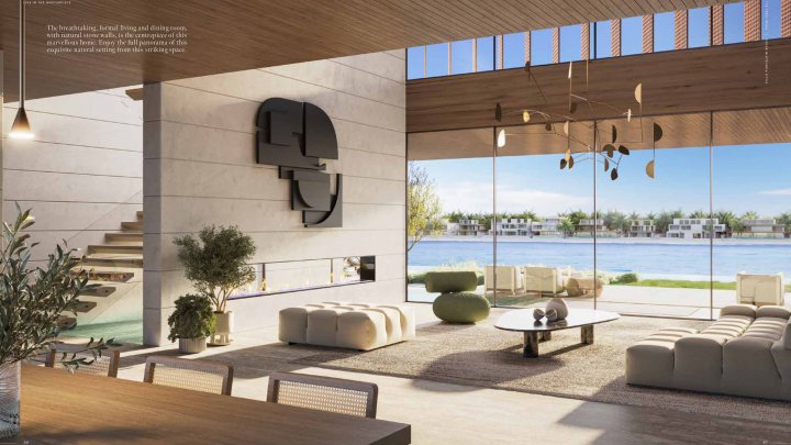 Dubaï Palm Jebel Ali Villas exclusives en bord de plage