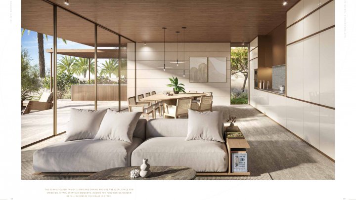 Dubaï Palm Jebel Ali Villas exclusives en bord de plage