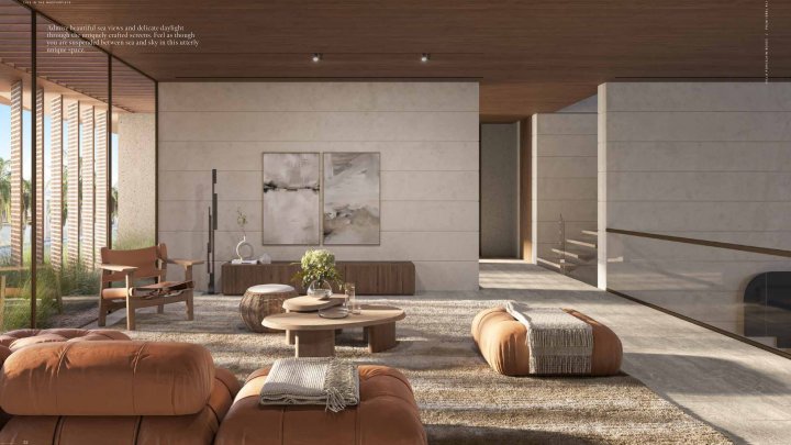 Dubaï Palm Jebel Ali Villas exclusives en bord de plage