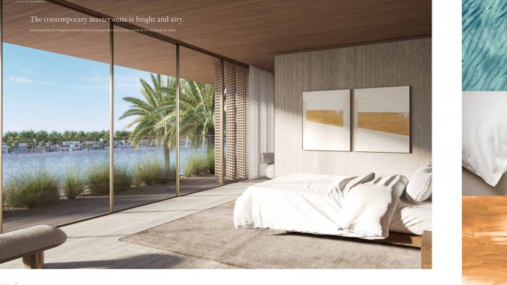 Dubaï Palm Jebel Ali Villas exclusives en bord de plage