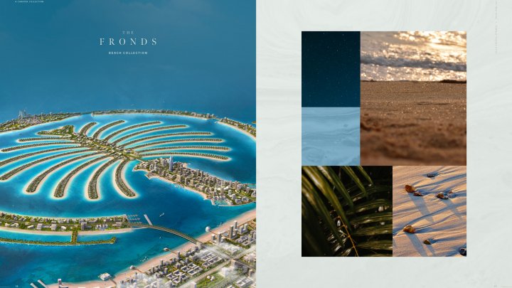 Dubai Palm Jebel Ali Ville esclusive fronte mare