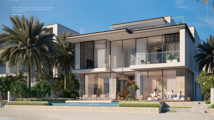 Dubai Palm Jebel Ali Luxuriöse Villen am Strand