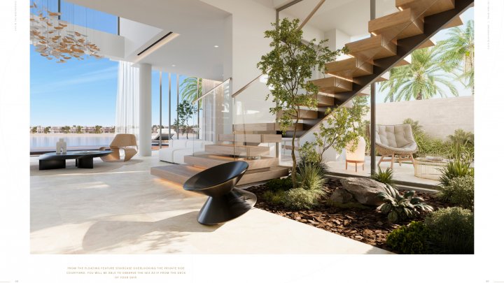 Dubai Palm Jebel Ali Luxuriöse Villen am Strand