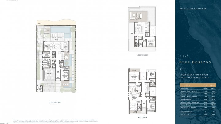 Dubai Palm Jebel Ali Luxuriöse Villen am Strand