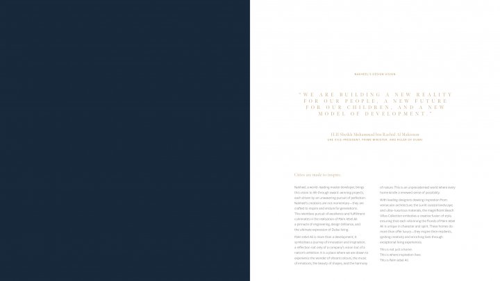 Dubai Palm Jebel Ali Luxus-Strandvillen für inspiriertes Wohnen