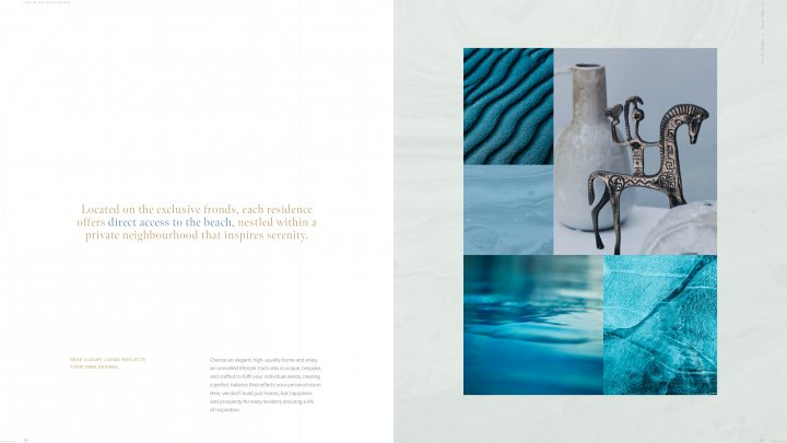 Dubai Palm Jebel Ali Luxus-Strandvillen für inspiriertes Wohnen