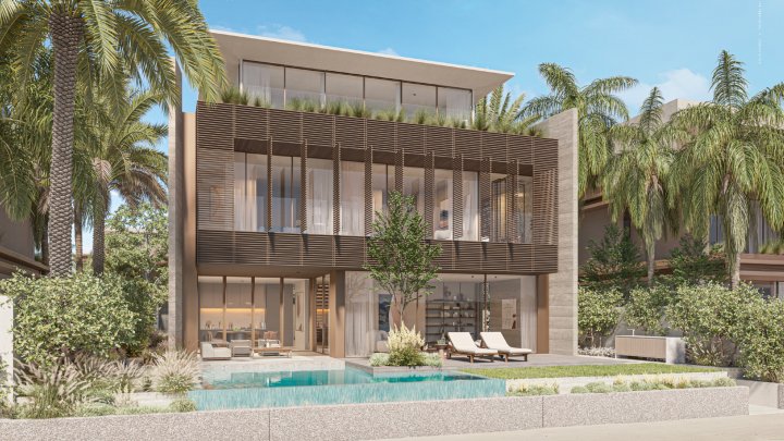 Dubai Palm Jebel Ali Luxus-Strandvillen für inspiriertes Wohnen