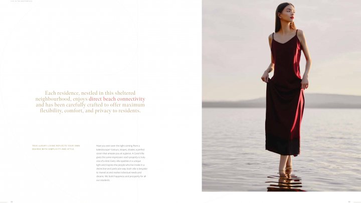 Dubai Palm Jebel Ali Villas exclusives en bord de mer avec design corail