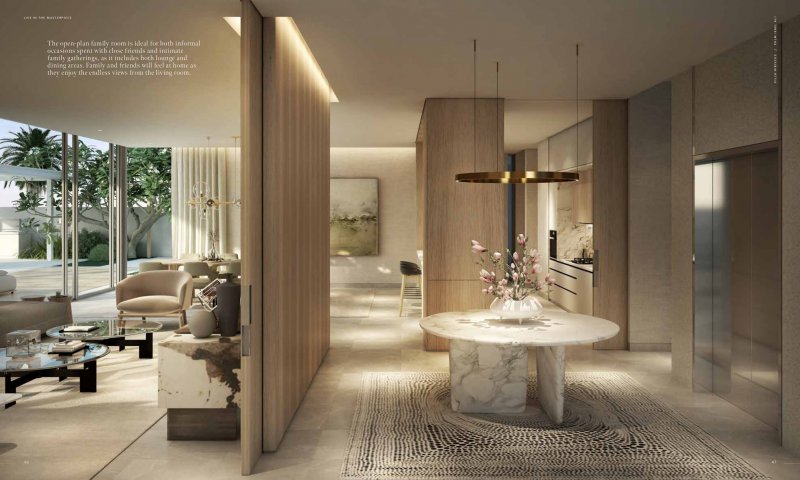 Dubai Palm Jebel Ali Villas exclusives en bord de mer avec design corail