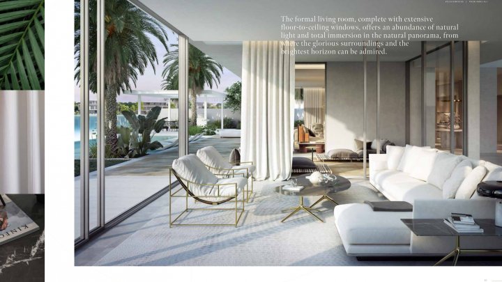 Dubai Palm Jebel Ali Villas exclusives en bord de mer avec design corail