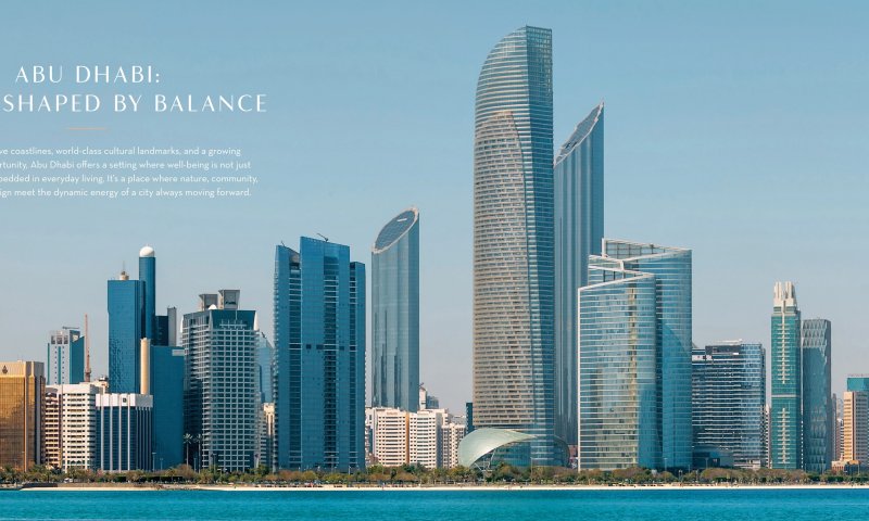 Abu Dhabi Isla Fahid Residencias elegantes frente a la playa