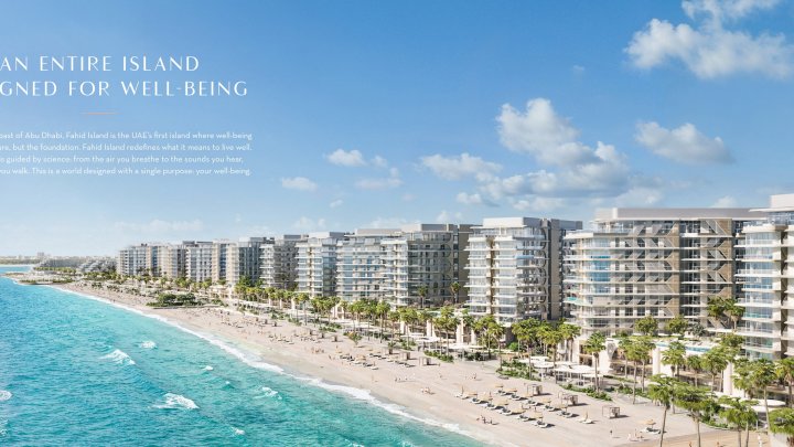 Abu Dhabi Isla Fahid Residencias elegantes frente a la playa