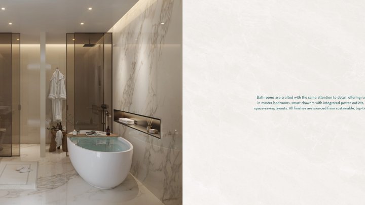 Abu Dhabi Isla Fahid Residencias elegantes frente a la playa