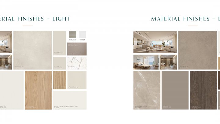 Abu Dhabi Isla Fahid Residencias elegantes frente a la playa