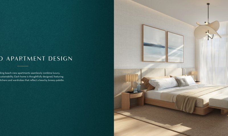 Abu Dhabi Isla Fahid Residencias elegantes frente a la playa