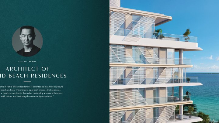 Abu Dhabi Isla Fahid Residencias elegantes frente a la playa