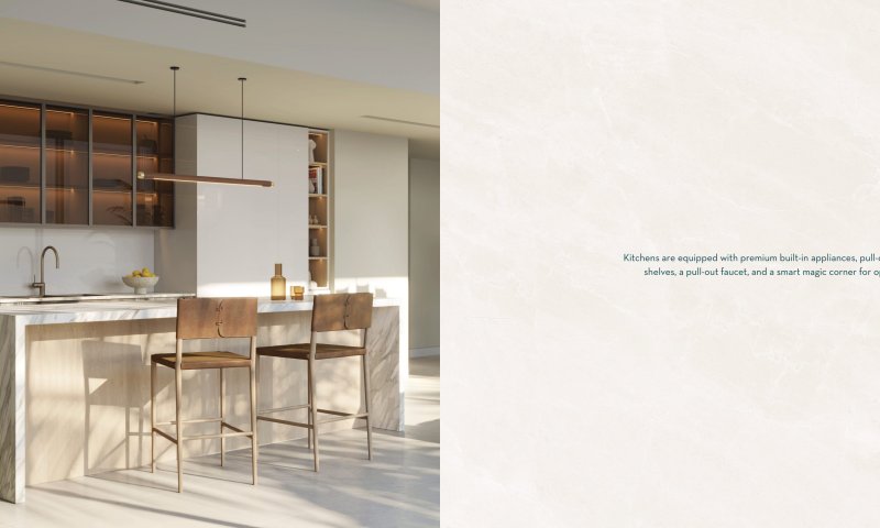 Abu Dhabi Isla Fahid Residencias elegantes frente a la playa